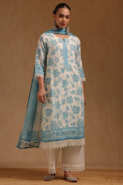Linen Printed Salwar Suit