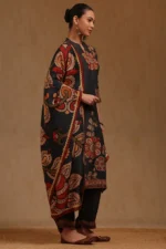 Muslin Kalamkari Printed Suit