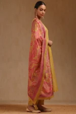 Yellow Tissue Suit Set