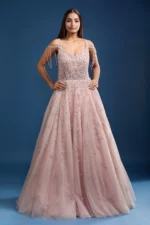 Pink Princess Style Ball Gown