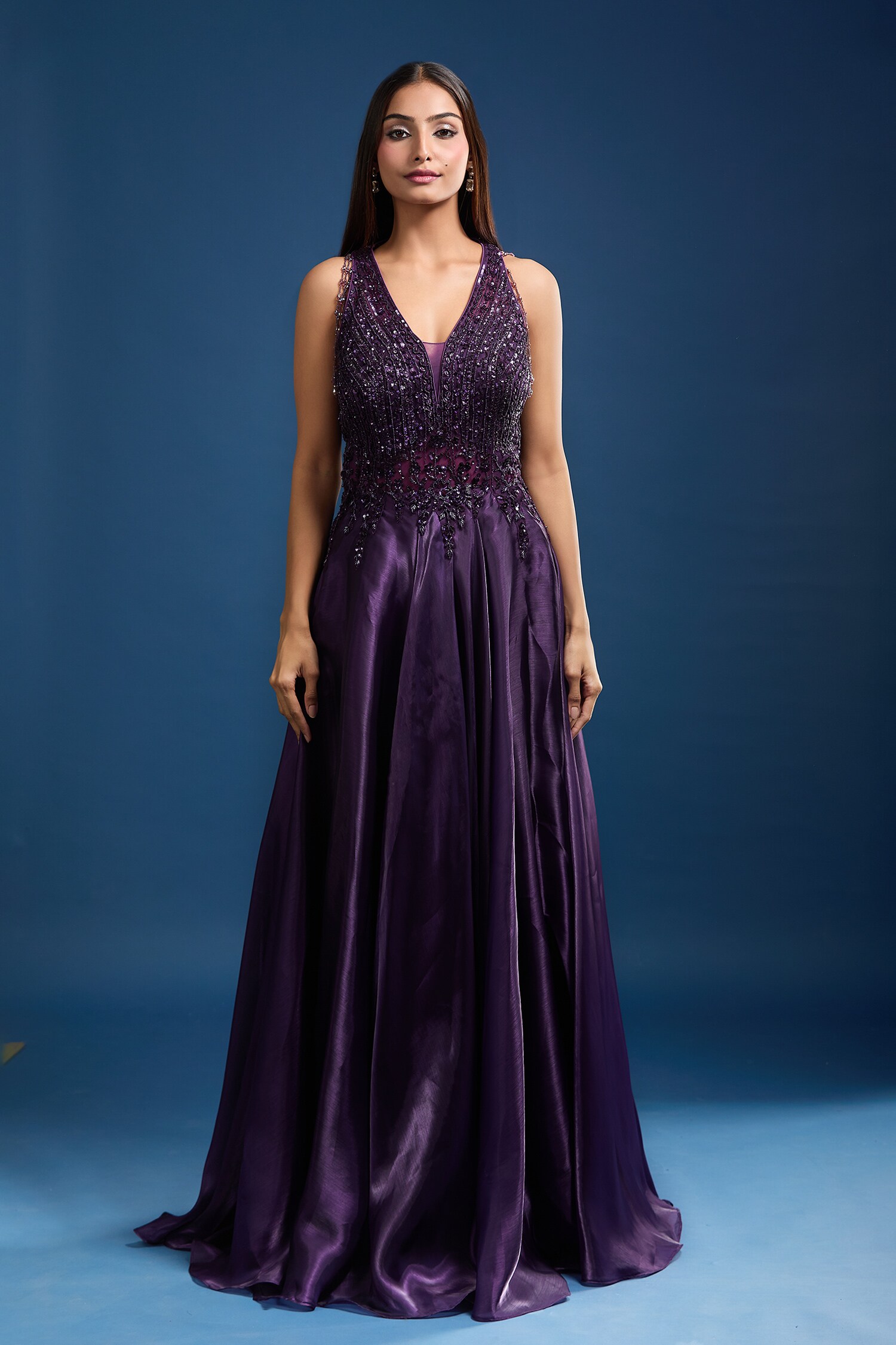 6 Festive Wear Flared Gown