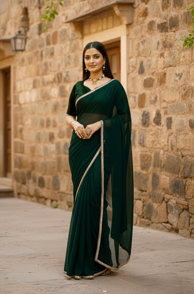 Green_Mirror_Lace_Georgette_Saree_1.png