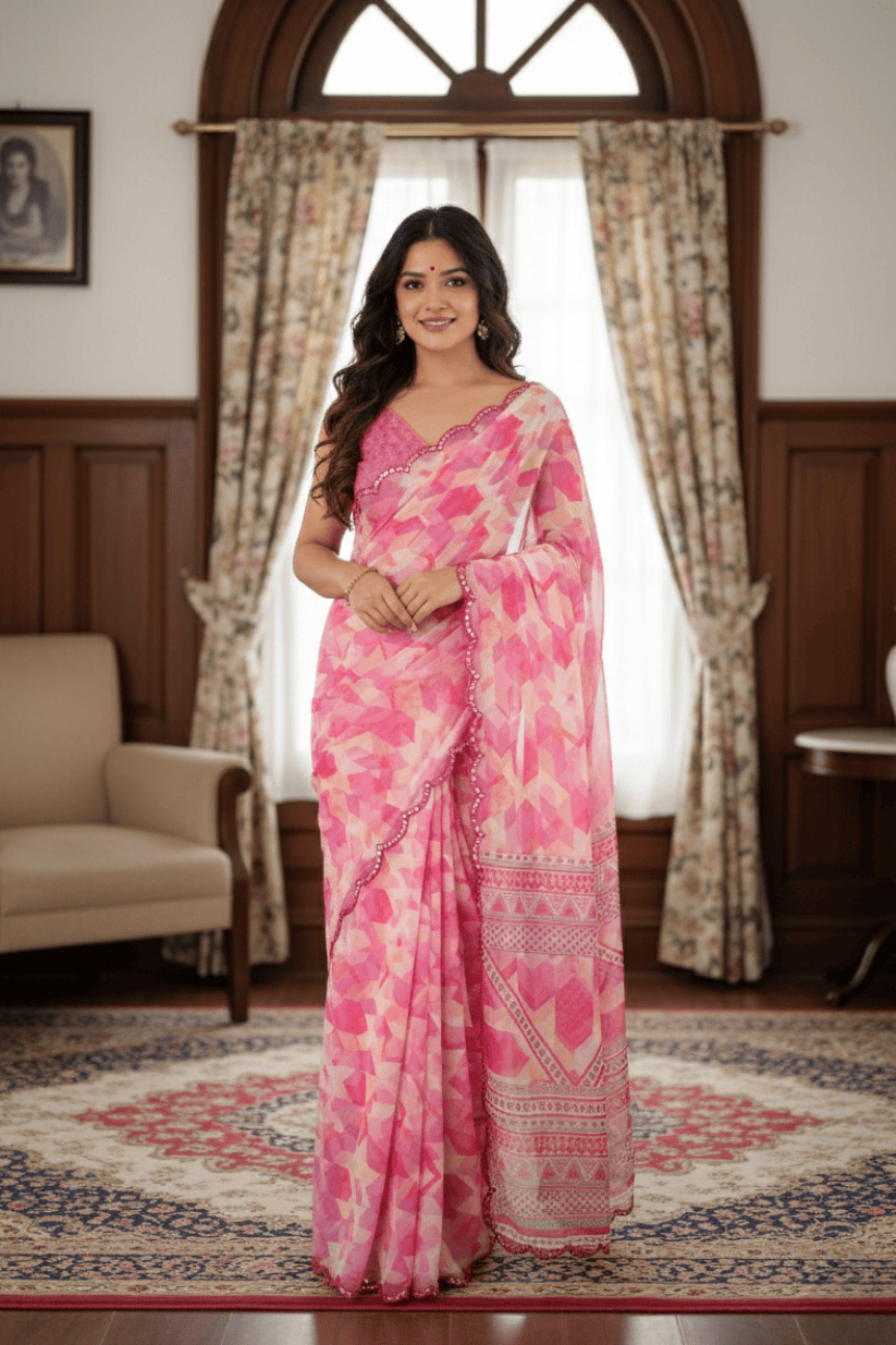Pink_Printed_Mirror_Work_Georgette_Saree_1.png
