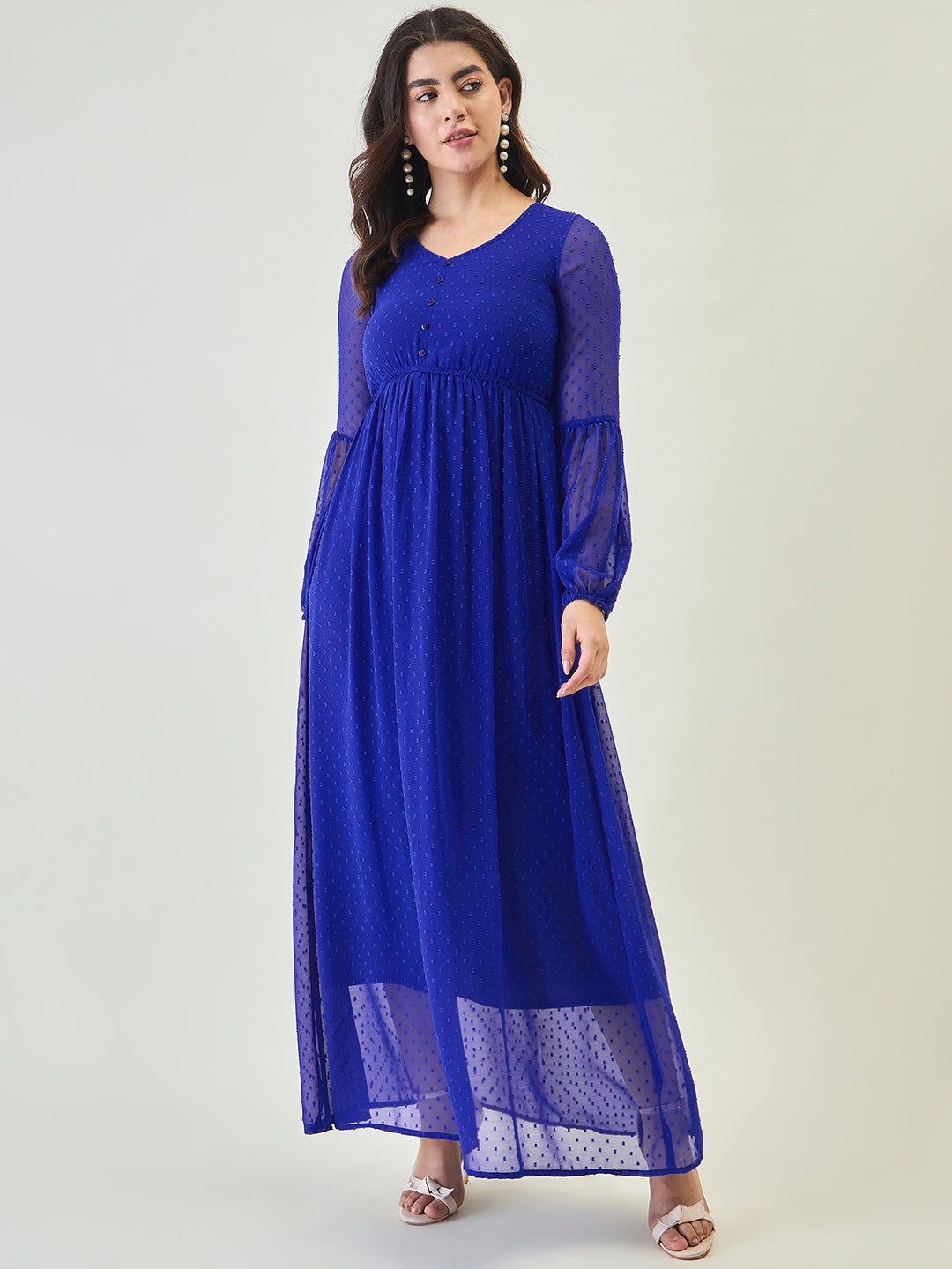 Textured_Mesh_Maxi_Dress_with_Balloon_Sleeves_Blue_1.jpg